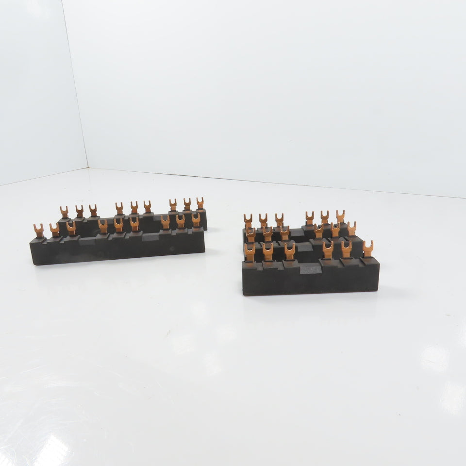 Siemens 3RV1915-2BB 3RV1915-2AB 3-Phase Copper Comb Busbar 63A 690V Lot Of 5