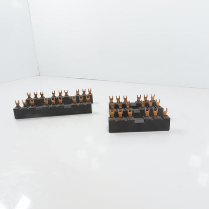 Siemens 3RV1915-2BB 3RV1915-2AB 3-Phase Copper Comb Busbar 63A 690V Lot Of 5