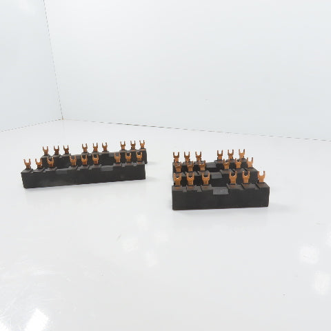 Siemens 3RV1915-2BB 3RV1915-2AB 3-Phase Copper Comb Busbar 63A 690V Lot Of 5