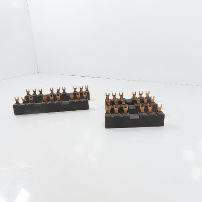 Siemens 3RV1915-2BB 3RV1915-2AB 3-Phase Copper Comb Busbar 63A 690V Lot Of 5
