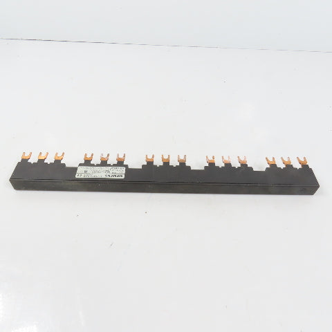 Siemens 3RV1915-2DB 3-Phase Copper Comb Busbar 63A 690V