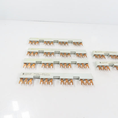 Allen Bradley 140-L13 140-L11 3PH Copper Busbar 65A 600V For 140-MN Lot Of 6