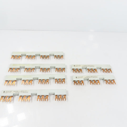 Allen Bradley 140-L13 140-L11 3PH Copper Busbar 65A 600V For 140-MN Lot Of 6