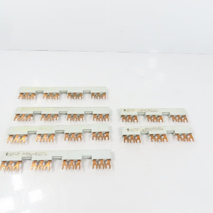 Allen Bradley 140-L13 140-L11 3PH Copper Busbar 65A 600V For 140-MN Lot Of 6