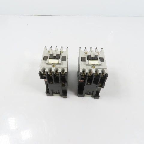 Allen Bradley 100-A09ND3 Ser B 9A 5HP Power IEC Contactor 120V Coil Lot Of 2
