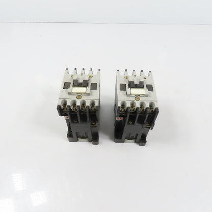 Allen Bradley 100-A09ND3 Ser B 9A 5HP Power IEC Contactor 120V Coil Lot Of 2