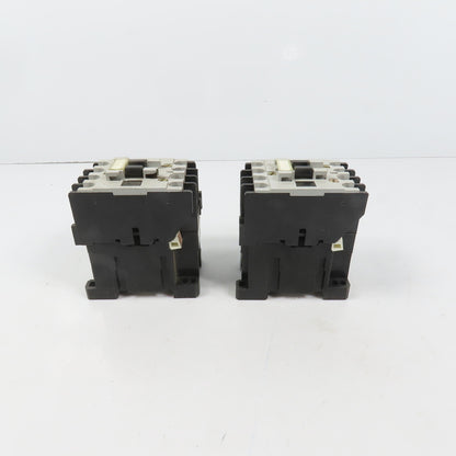 Allen Bradley 100-A09ND3 Ser B 9A 5HP Power IEC Contactor 120V Coil Lot Of 2