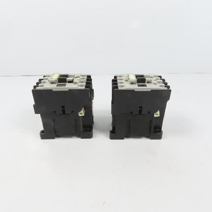 Allen Bradley 100-A09ND3 Ser B 9A 5HP Power IEC Contactor 120V Coil Lot Of 2