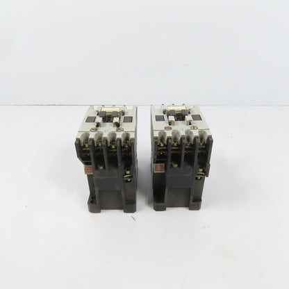 Allen Bradley 100-A09ND3 Ser B 9A 5HP Power IEC Contactor 120V Coil Lot Of 2