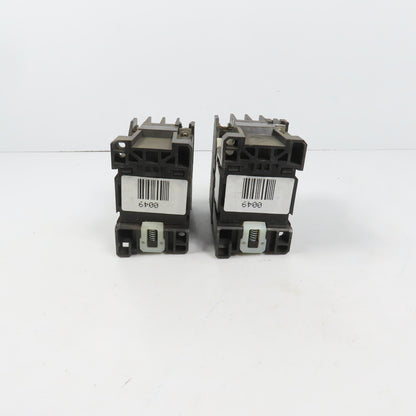 Allen Bradley 100-A09ND3 Ser B 9A 5HP Power IEC Contactor 120V Coil Lot Of 2