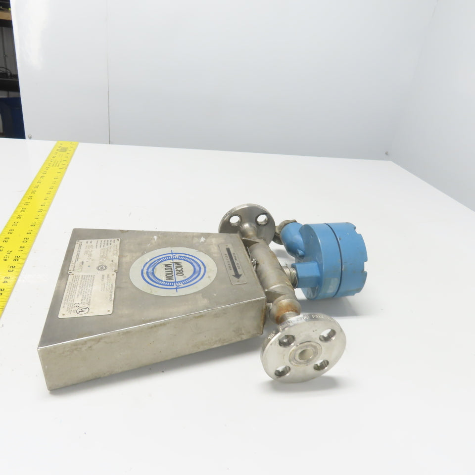 Micro Motion DS025S113SU 1/2" Mass Flo Sensor 1900PSIG Tube