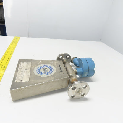 Micro Motion DS025S113SU 1/2" Mass Flo Sensor 1900PSIG Tube