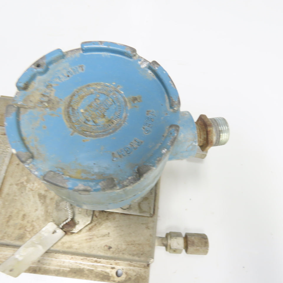 Micro Motion DS012H205SU Mass Flow Sensor 1700PSIG Tube -240 To 204°C