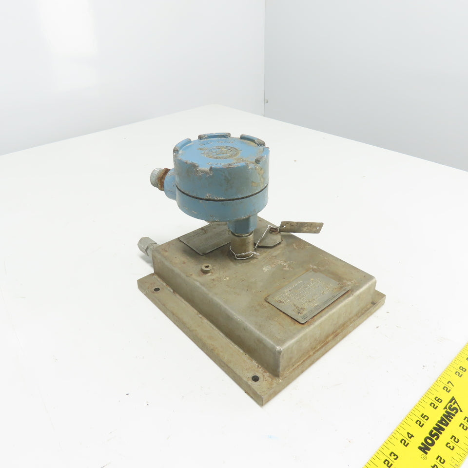Micro Motion DS012H205SU Mass Flow Sensor 1700PSIG Tube -240 To 204°C