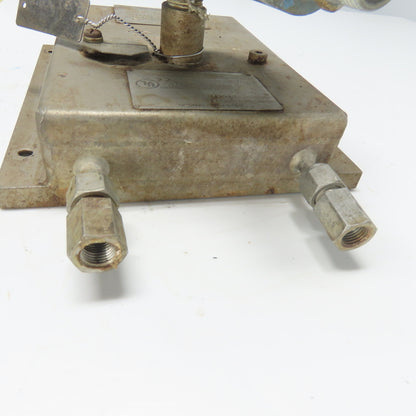Micro Motion DS012H205SU Mass Flow Sensor 1700PSIG Tube -240 To 204°C