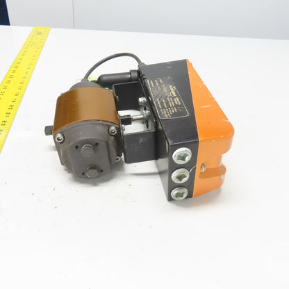 Flowserve L93SWM2P4 Valve Positioner 4-20mA W/1039SNR6 Pneumatic Actuator 120PSI