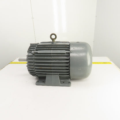 Delco 4G3154 10HP 3-Phase Electric Motor 1760RPM 460V 13A 256U Frame Tested