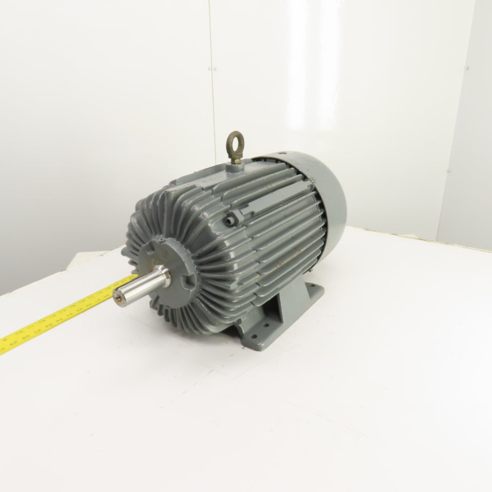 Delco 4G3154 10HP 3-Phase Electric Motor 1760RPM 460V 13A 256U Frame Tested