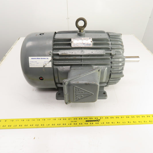 Delco 4G3154 10HP 3-Phase Electric Motor 1760RPM 460V 13A 256U Frame Tested