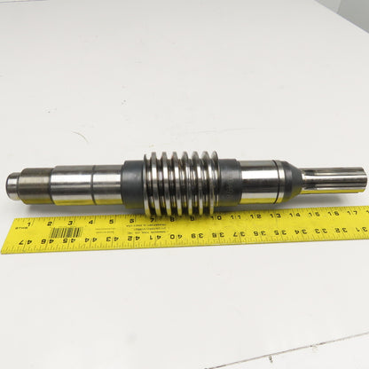 498096N 34mm Spline Worm Gear Shaft & Wheel Set Right Hand See Info4Specs Lot/2