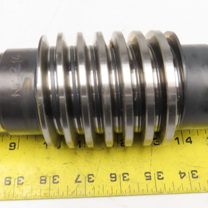498096N 34mm Spline Worm Gear Shaft & Wheel Set Right Hand See Info4Specs Lot/2
