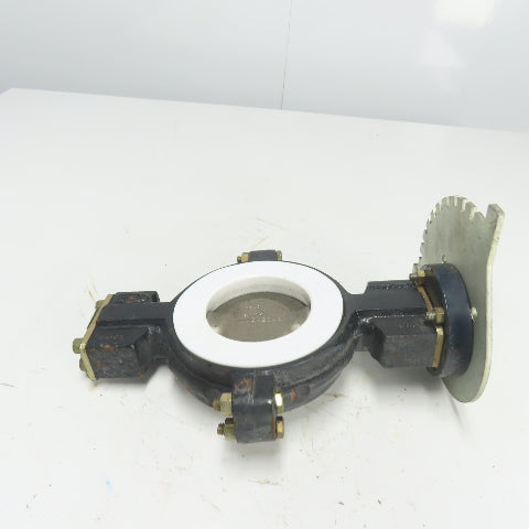 Flowserve 4-BTW-410R13NW 3-1/2" DCI Butterfly Valve TFE Liner 150PSIG