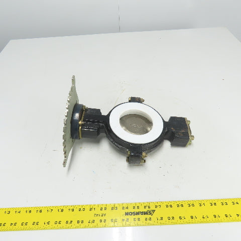 Flowserve 4-BTW-410R13NW 3-1/2" DCI Butterfly Valve TFE Liner 150PSIG