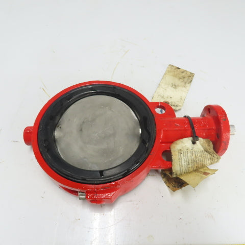 Bray 5-1/2" ANSI150 CI 125 Wafer Butterfly Valve 316SS 250PSI
