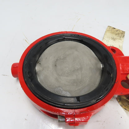 Bray 5-1/2" ANSI150 CI 125 Wafer Butterfly Valve 316SS 250PSI