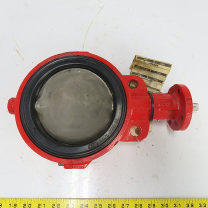 Bray 5-1/2" ANSI150 CI 125 Wafer Butterfly Valve 316SS 250PSI