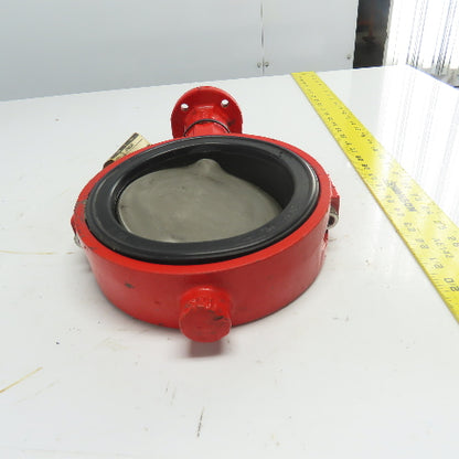 Bray 5-1/2" ANSI150 CI 125 Wafer Butterfly Valve 316SS 250PSI