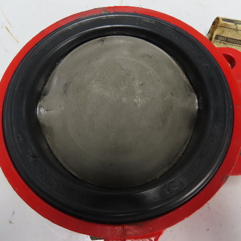 Bray 5-1/2" ANSI150 CI 125 Wafer Butterfly Valve 316SS 250PSI