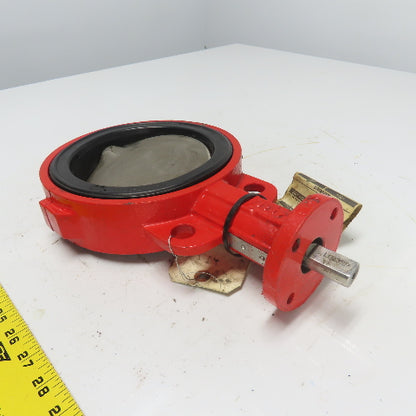 Bray 5-1/2" ANSI150 CI 125 Wafer Butterfly Valve 316SS 250PSI