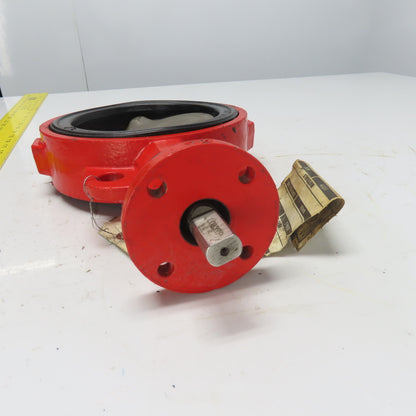 Bray 5-1/2" ANSI150 CI 125 Wafer Butterfly Valve 316SS 250PSI