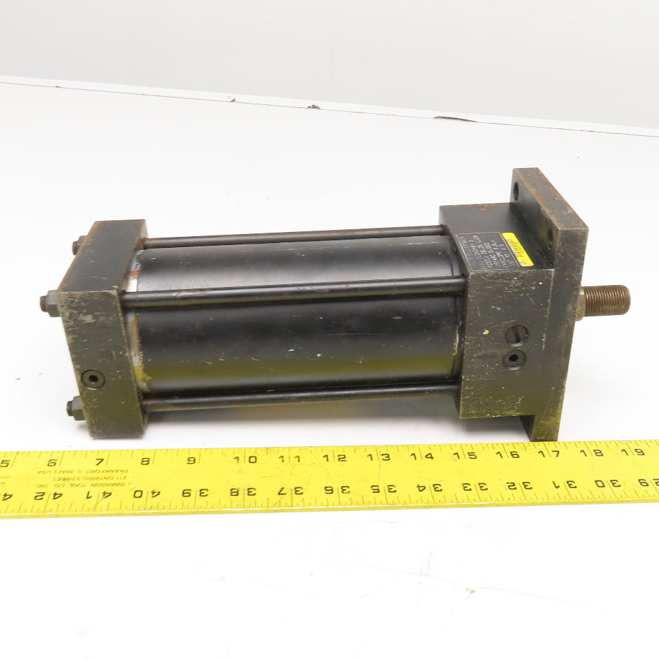 Parker CJ2AUS14AC 3-1/4" Bore 6" Stroke Double Acting Air Cylinder 250PSI