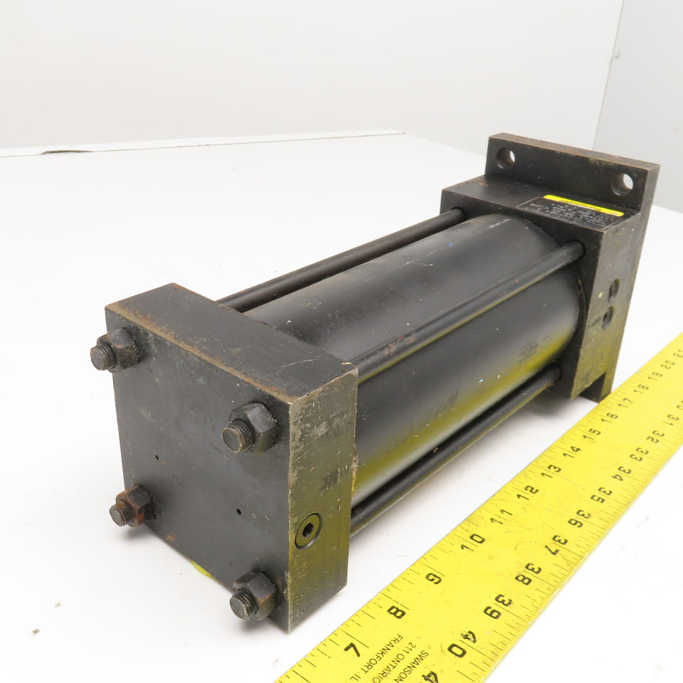 Parker CJ2AUS14AC 3-1/4" Bore 6" Stroke Double Acting Air Cylinder 250PSI