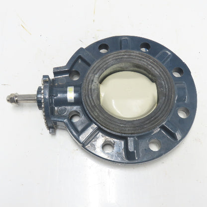 4" Plastic PVC Wafer Butterfly Valve ANS1 8-Bolt 9" OD