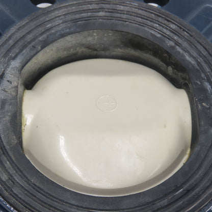 4" Plastic PVC Wafer Butterfly Valve ANS1 8-Bolt 9" OD