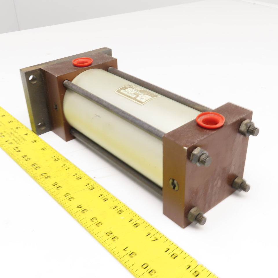 Numatics F1AP-06A3E-C3A0 3-1/4" Bore 6" Stroke Double Acting Air Cylinder