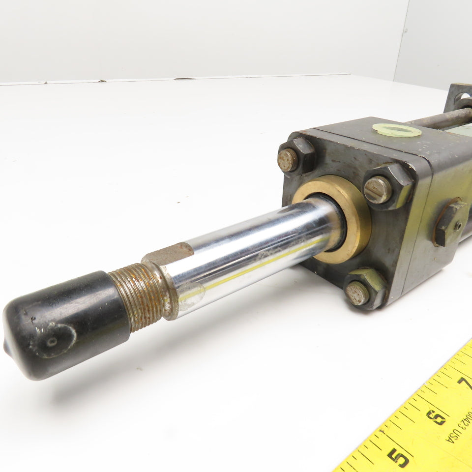 Yuken CJT70-FA50B80B-CBA-EN 50mm Bore 80mm Double Rod Stroke Hydraulic Cylinder