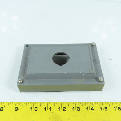 Allen Bradley 800R-1HZ4R Hazardous Location Push Button Enclosure COVER ONLY