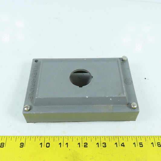 Allen Bradley 800R-1HZ4R Hazardous Location Push Button Enclosure COVER ONLY