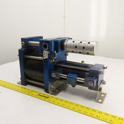 Hydraulics International 7A-DS-7 Air Pressure Amplifier 150PSI In 1050PSI Output