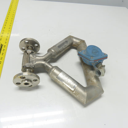 Micro Motion CMF050H520NRAUEZZZ Mass Flow Sensor 2160PSIG Tube -240 To 204°C
