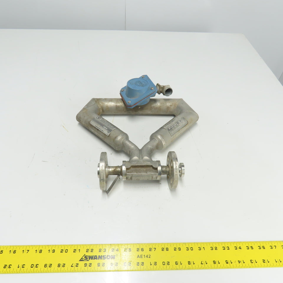 Micro Motion CMF050H520NRAUEZZZ Mass Flow Sensor 2160PSIG Tube -240 To 204°C