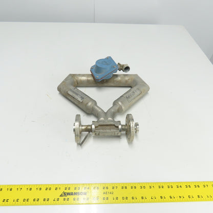 Micro Motion CMF050H520NRAUEZZZ Mass Flow Sensor 2160PSIG Tube -240 To 204°C
