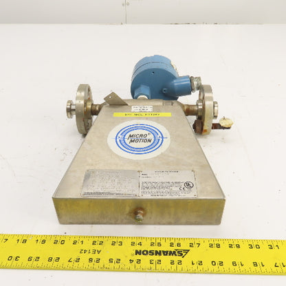 Micro Motion DS040H125SU Mass Flow Sensor Transmitter -240° To 177°C