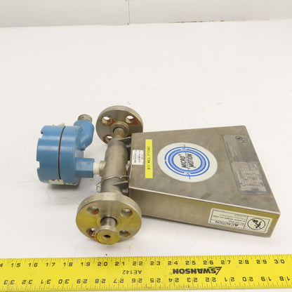 Micro Motion DS040H125SU Mass Flow Sensor Transmitter -240° To 177°C