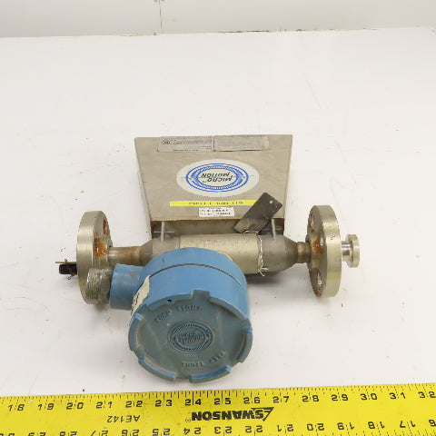 Micro Motion DS040H125SU Mass Flow Sensor Transmitter -240° To 177°C