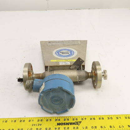 Micro Motion DS040H125SU Mass Flow Sensor Transmitter -240° To 177°C